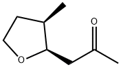 2-Propanone, 1-(tetrahydro-3-methyl-2-furanyl)-, cis- (9CI)