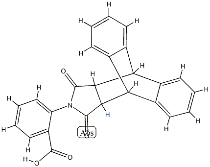 2-(16,18-dioxo-17-azapentacyclo[6.6.5.0~2,7~.0~9,14~.0~15,19~]nonadeca-2,4,6,9,11,13-hexaen-17-yl)benzoic acid (non-preferred name)