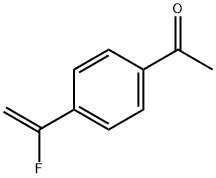 Ethanone, 1-[4-(1-fluoroethenyl)phenyl]- (9CI)