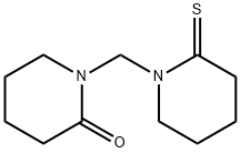 2-Piperidinone,  1-[(2-thioxo-1-piperidinyl)methyl]-
