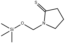 2-Pyrrolidinethione,  1-[[(trimethylsilyl)oxy]methyl]-