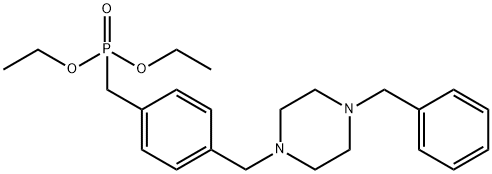 diethyl benzylpiperazinomethylbenzylphosphonate