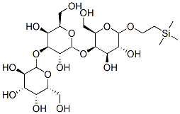 2-(trimethylsilyl)ethyl 4-O-(3-O-(galactopyranosyl)galactopyranosyl)galactopyranoside