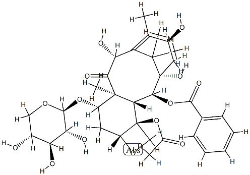 10-O-去乙酰基-7-O-BETA-D-吡喃木糖基浆果赤霉素 III