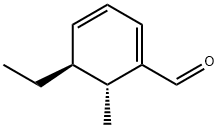 1,3-Cyclohexadiene-1-carboxaldehyde, 5-ethyl-6-methyl-, trans- (9CI)