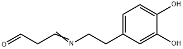 Propanal, 3-[[2-(3,4-dihydroxyphenyl)ethyl]imino]- (9CI)