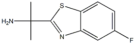 2-Benzothiazolemethanamine,5-fluoro-alpha,alpha-dimethyl-(9CI)