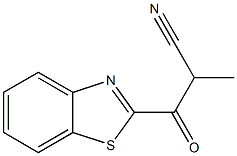 2-Benzothiazolepropanenitrile,alpha-methyl-beta-oxo-(9CI)