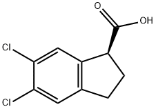 (1S)-5,6-DICHLORO-2,3-DIHYDRO-1H-INDENE-1-CARBOXYLIC ACID