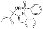 METHYL A-HYDROXY-A-METHYL-1-(PHENYLSULFONYL)INDOLE-2-ACETATE