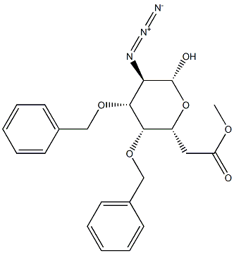 2-叠氮基-2-脱氧-3,4-二-O-苄基-BETA-D-吡喃葡萄糖 6-乙酸酯