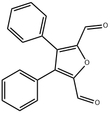 2,5-Furandicarboxaldehyde,  3,4-diphenyl-