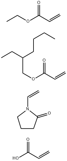 2-Propenoic acid, polymer with 1-ethenyl-2-pyrrolidinone, 2-ethylhexyl 2-propenoate and ethyl 2-propenoate