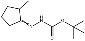 Hydrazinecarboxylic acid, (2-methylcyclopentylidene)-, 1,1-dimethylethyl ester