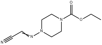 1-Piperazinecarboxylicacid,4-[(cyanomethylene)amino]-,ethylester(9CI)