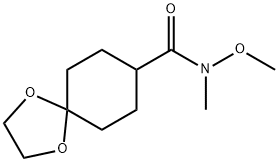 N-甲氧基-N-甲基-1,4 - 二氧杂螺癸烷-8 - 甲酰胺