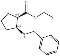 (1R,2S)-2-(苄基氨基)环戊烷-1-甲酸乙酯