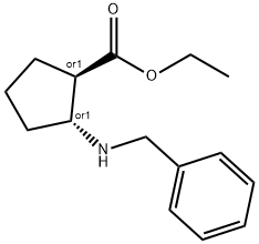 trans-ethyl 2-(benzylaMino)cyclopentanecarboxylate