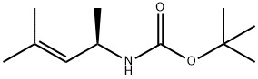 Carbamic acid, (1,3-dimethyl-2-butenyl)-, 1,1-dimethylethyl ester, (R)- (9CI)