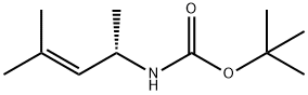 Carbamic acid, (1,3-dimethyl-2-butenyl)-, 1,1-dimethylethyl ester, (S)- (9CI)