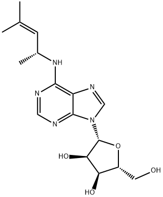 Adenosine, N-(1,3-dimethyl-2-butenyl)-, (R)-