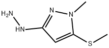 3H-Pyrazol-3-one,  1,2-dihydro-1-methyl-5-(methylthio)-,  hydrazone  (9CI)
