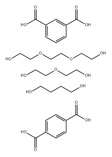 1,3-Benzenedicarboxylic acid polymer with 1,4-Benzenedicarb oxylic acid, 1,4-butanediol, 2,2-[1,2-ethanedyilbis(oxy)]bis [etha nol] and 2,2′-oxybis[ethanol]