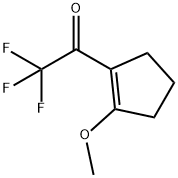 Ethanone, 2,2,2-trifluoro-1-(2-methoxy-1-cyclopenten-1-yl)- (9CI)