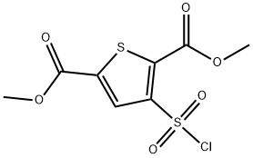 3-(氯磺酰基)噻吩-2,5-二羧酸二甲酯