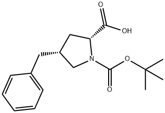(2R,4R)-4-苄基-1-(叔丁氧羰基)吡咯烷-2-羧酸