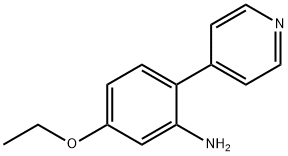 Benzenamine, 5-ethoxy-2-(4-pyridinyl)- (9CI)