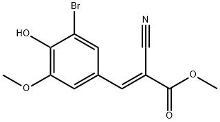 METHYL 3-(3-BROMO-4-HYDROXY-5-METHOXYPHENYL)-2-CYANOACRYLATE