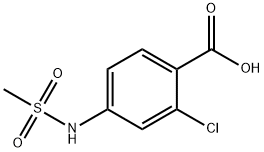 2-氯-4-甲磺酰氨基苯甲酸