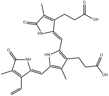 1,14,15,17-tetrahydro-2,7,13-trimethyl-1,14-dioxo-3-vinyl-16H-tripyrrin-8,12-dipropionic acid