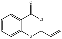 Benzoyl chloride, 2-(2-propenylthio)- (9CI)