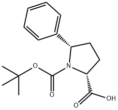 BOC-(2R,5S)-5-苯基吡咯烷-2-羧酸