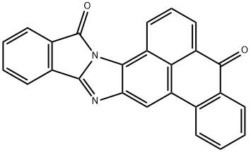 5H,10H-Benzo[1,10]phenanthro[3,2:4,5]imidazo[2,1-a]isoindole-5,10-dione  (9CI)