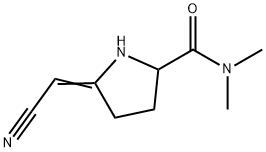 2-Pyrrolidinecarboxamide,5-(cyanomethylene)-N,N-dimethyl-(9CI)