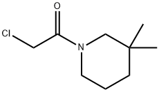 Piperidine, 1-(chloroacetyl)-3,3-dimethyl- (9CI)