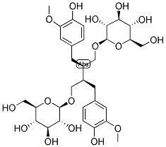 2,3-双(3-甲氧基-4-羟基苄基)丁烷-1,4-二醇 1,4-二葡萄糖甙