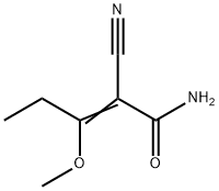2-Pentenamide,  2-cyano-3-methoxy-