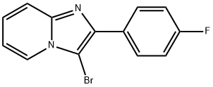 Imidazo[1,2-a]pyridine, 3-bromo-2-(4-
fluorophenyl)-