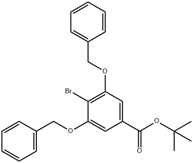 3,5-双(苄氧基)-4-溴苯甲酸叔丁酯