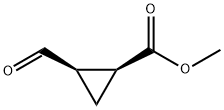 Cyclopropanecarboxylic acid, 2-formyl-, methyl ester, (1S,2R)- (9CI)