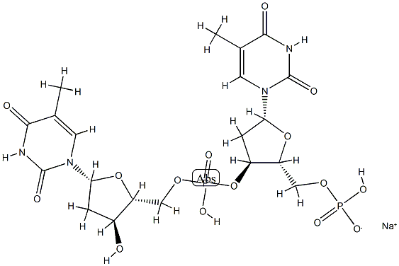 OLIGOTHYMIDYLIC ACID D(PT)2 SODIUM SALT
