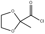 1,3-Dioxolane-2-carbonyl  chloride,  2-methyl-