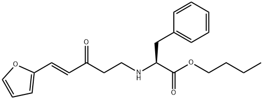 N-(3'-oxo-5'-alpha-furylpent-4-en-1-yl)phenylalanine butyl ester