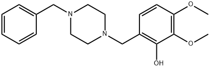 (2,3-DIMETHOXY-6[[4-PHENYLMETHYL)-1-PIPERAZINYL]METHYL]PHENOL DIHYDROCHLORIDE