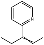 Pyridine, 2-(1-ethyl-1-propenyl)- (9CI)
