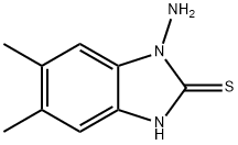 2H-Benzimidazole-2-thione,1-amino-1,3-dihydro-5,6-dimethyl-(9CI)